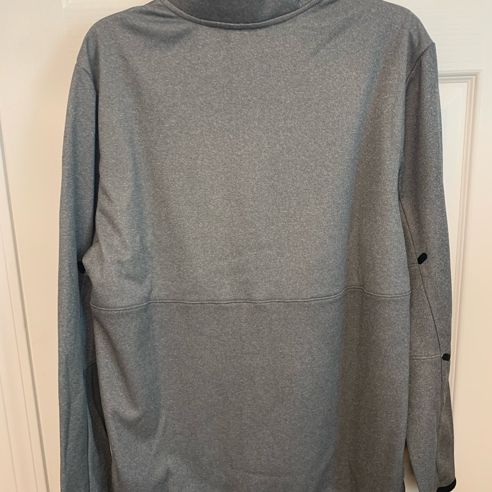 Men’s Tek Gear grey zip up sweatshirt. New. Size medium - Picture 8 of 11